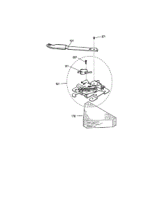 Door Lock parts for Kenmore Range 911.94494010 (91194494010, 911 94494010) from AppliancePartsPros.com