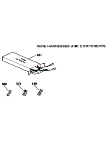 Wire Harnesses And Components parts for Kenmore Range 911.9352592 (9119352592, 911 9352592) from AppliancePartsPros.com