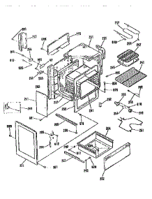 Body Section parts for Kenmore Range 911.9354890 (9119354890, 911 9354890) from AppliancePartsPros.com