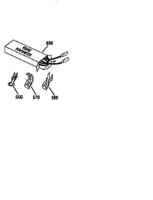 Wire Harnesses And Components parts for Kenmore Range 911.93565790 (91193565790, 911 93565790) from AppliancePartsPros.com