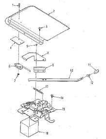 Door Lock Section parts for Kenmore Range 911.9359180 (9119359180, 911 9359180) from AppliancePartsPros.com