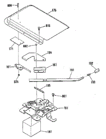 Door Lock Section parts for Kenmore Range 911.9359181 (9119359181, 911 9359181) from AppliancePartsPros.com