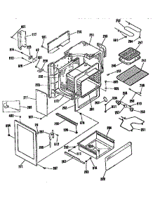 Body Section parts for Kenmore Range 911.9544990 (9119544990, 911 9544990) from AppliancePartsPros.com