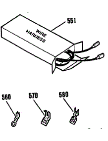 Wire Harness parts for Kenmore Range 911.9544990 (9119544990, 911 9544990) from AppliancePartsPros.com