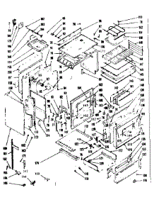 Body Section parts for Kenmore Range 103.9386652 (1039386652, 103 9386652) from AppliancePartsPros.com