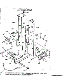 Door Catch Section parts for Kenmore Range 103.7907911 (1037907911, 103 7907911) from AppliancePartsPros.com