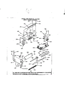 Upper Oven Pedestal Section parts for Kenmore Range 103.7907911 (1037907911, 103 7907911) from AppliancePartsPros.com