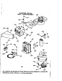 Magnetron Section parts for Kenmore Range 103.7907911 (1037907911, 103 7907911) from AppliancePartsPros.com