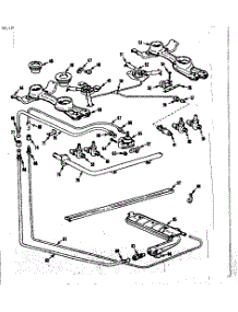 Burner Section parts for Kenmore Range 103.7316602 (1037316602, 103 7316602) from AppliancePartsPros.com