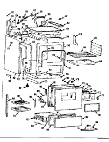 Body Section parts for Kenmore Range 103.7466690 (1037466690, 103 7466690) from AppliancePartsPros.com
