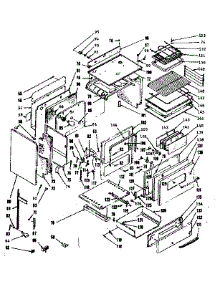 Body Section parts for Kenmore Range 103.9366662 (1039366662, 103 9366662) from AppliancePartsPros.com