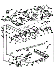 Burner Section parts for Kenmore Range 103.7786602 (1037786602, 103 7786602) from AppliancePartsPros.com