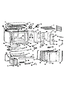 Eye Level Oven parts for Kenmore Range 103.7786602 (1037786602, 103 7786602) from AppliancePartsPros.com