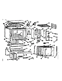 Eye Level Oven parts for Kenmore Range 103.7786600 (1037786600, 103 7786600) from AppliancePartsPros.com