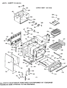 Lower Body Section parts for Kenmore Range 103.9887810 (1039887810, 103 9887810) from AppliancePartsPros.com