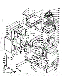 Oven Section parts for Kenmore Range 103.9406840 (1039406840, 103 9406840) from AppliancePartsPros.com