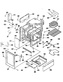 Body Section parts for Kenmore Range 911.9563591 (9119563591, 911 9563591) from AppliancePartsPros.com