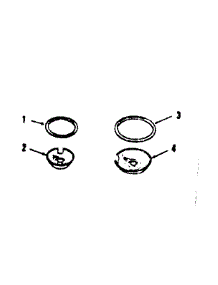 Optional Porcelain Pan And Chrome Ring Kit No. 8068400 parts for Kenmore Range 911.4658710 (9114658710, 911 4658710) from AppliancePartsPros.com