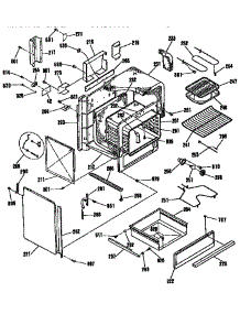 Body Section parts for Kenmore Range 911.4654090 (9114654090, 911 4654090) from AppliancePartsPros.com
