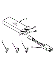 Wire Harnesses And Components parts for Kenmore Range 911.4658812 (9114658812, 911 4658812) from AppliancePartsPros.com