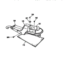 Door Lock Section parts for Kenmore Range 911.46555590 (91146555590, 911 46555590) from AppliancePartsPros.com