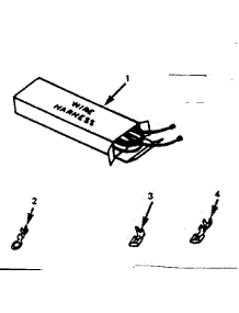 Wire Harness And Options parts for Kenmore Range 911.4658690 (9114658690, 911 4658690) from AppliancePartsPros.com