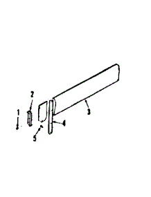 Optional 4" Backsplash parts for Kenmore Range 911.4658711 (9114658711, 911 4658711) from AppliancePartsPros.com