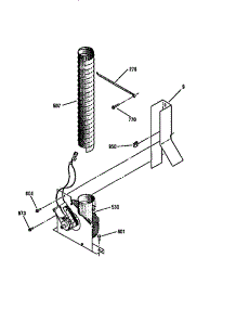 Blower Section parts for Kenmore Range 911.46569791 (91146569791, 911 46569791) from AppliancePartsPros.com