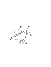 Rear Top Filler 80270590,80271590,80278590 parts for Kenmore Range 911.46569791 (91146569791, 911 46569791) from AppliancePartsPros.com