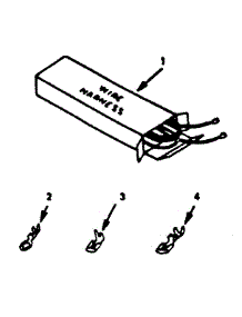 Wire Harnesses And Options parts for Kenmore Range 911.4658810 (9114658810, 911 4658810) from AppliancePartsPros.com