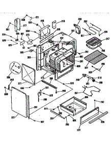Body Section parts for Kenmore Range 911.4654191 (9114654191, 911 4654191) from AppliancePartsPros.com