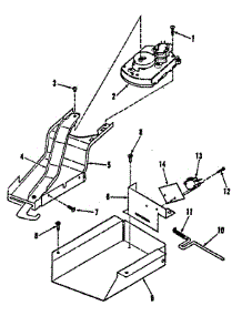 Power Lock Section parts for Kenmore Range 911.4658811 (9114658811, 911 4658811) from AppliancePartsPros.com