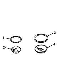 Opt. Porcelain Pan & Chrome Ring Kit 8068400 parts for Kenmore Range 911.4658811 (9114658811, 911 4658811) from AppliancePartsPros.com