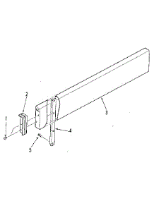 Optional Backsplash 8058690 parts for Kenmore Range 911.4698815 (9114698815, 911 4698815) from AppliancePartsPros.com