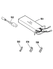 Wire Harnesses & Components parts for Kenmore Range 911.4698816 (9114698816, 911 4698816) from AppliancePartsPros.com