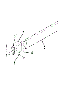 Optional Backsplash 8058690 parts for Kenmore Range 911.4698813 (9114698813, 911 4698813) from AppliancePartsPros.com