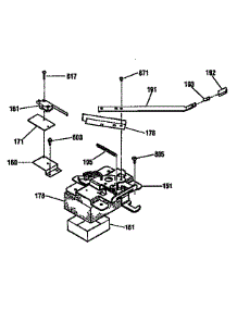 Door Lock Section parts for Kenmore Range 911.95565790 (91195565790, 911 95565790) from AppliancePartsPros.com