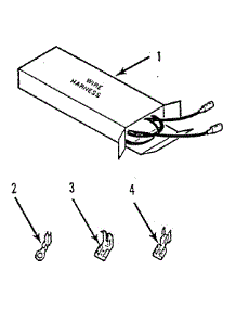 Wire Harnesses And Components parts for Kenmore Range 911.9598890 (9119598890, 911 9598890) from AppliancePartsPros.com