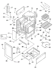 Body Section parts for Kenmore Range 911.9382190 (9119382190, 911 9382190) from AppliancePartsPros.com