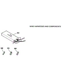 Wire Harnesses And Components parts for Kenmore Range 911.9313190 (9119313190, 911 9313190) from AppliancePartsPros.com
