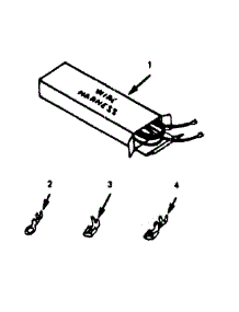 Wire Harnesses And Components parts for Kenmore Range 911.4698691 (9114698691, 911 4698691) from AppliancePartsPros.com