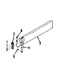 Optional Backsplash 8058690 parts for Kenmore Range 911.4698691 (9114698691, 911 4698691) from AppliancePartsPros.com
