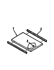 Griddle / Grill Cover Module Kit 4998510 parts for Kenmore Range 911.4698810 (9114698810, 911 4698810) from AppliancePartsPros.com
