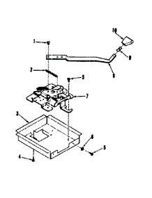 Door Lock Section parts for Kenmore Range 911.4698611 (9114698611, 911 4698611) from AppliancePartsPros.com