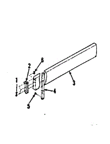 Optional Backsplash parts for Kenmore Range 911.4698612 (9114698612, 911 4698612) from AppliancePartsPros.com