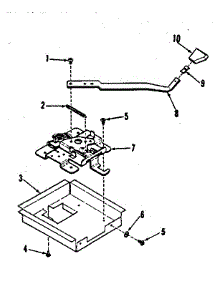 Door Lock Section parts for Kenmore Range 911.4698612 (9114698612, 911 4698612) from AppliancePartsPros.com