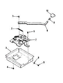 Door Lock Section parts for Kenmore Range 911.4698680 (9114698680, 911 4698680) from AppliancePartsPros.com