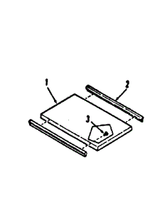 Griddle / Grill Cover Module Kit 4998510 parts for Kenmore Range 911.4698812 (9114698812, 911 4698812) from AppliancePartsPros.com