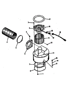 Blower Section parts for Kenmore Range 911.4698812 (9114698812, 911 4698812) from AppliancePartsPros.com