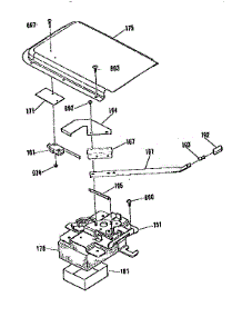 Door Lock Section parts for Kenmore Range 911.9354190 (9119354190, 911 9354190) from AppliancePartsPros.com